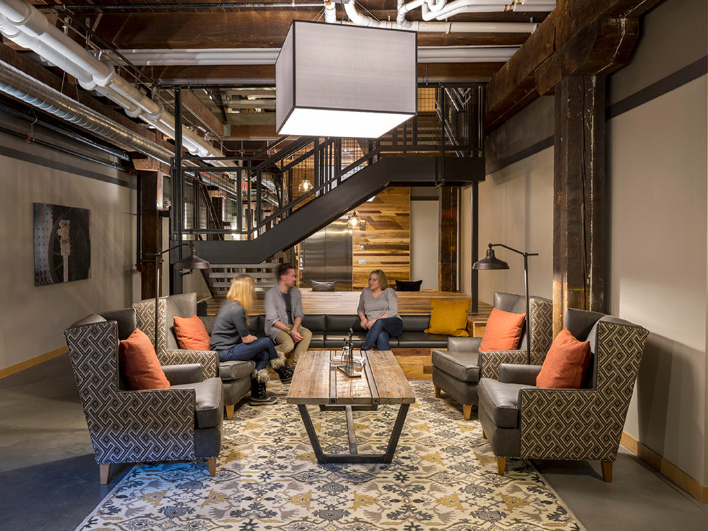 Millworks Lofts BKV Group Creative reuse architects