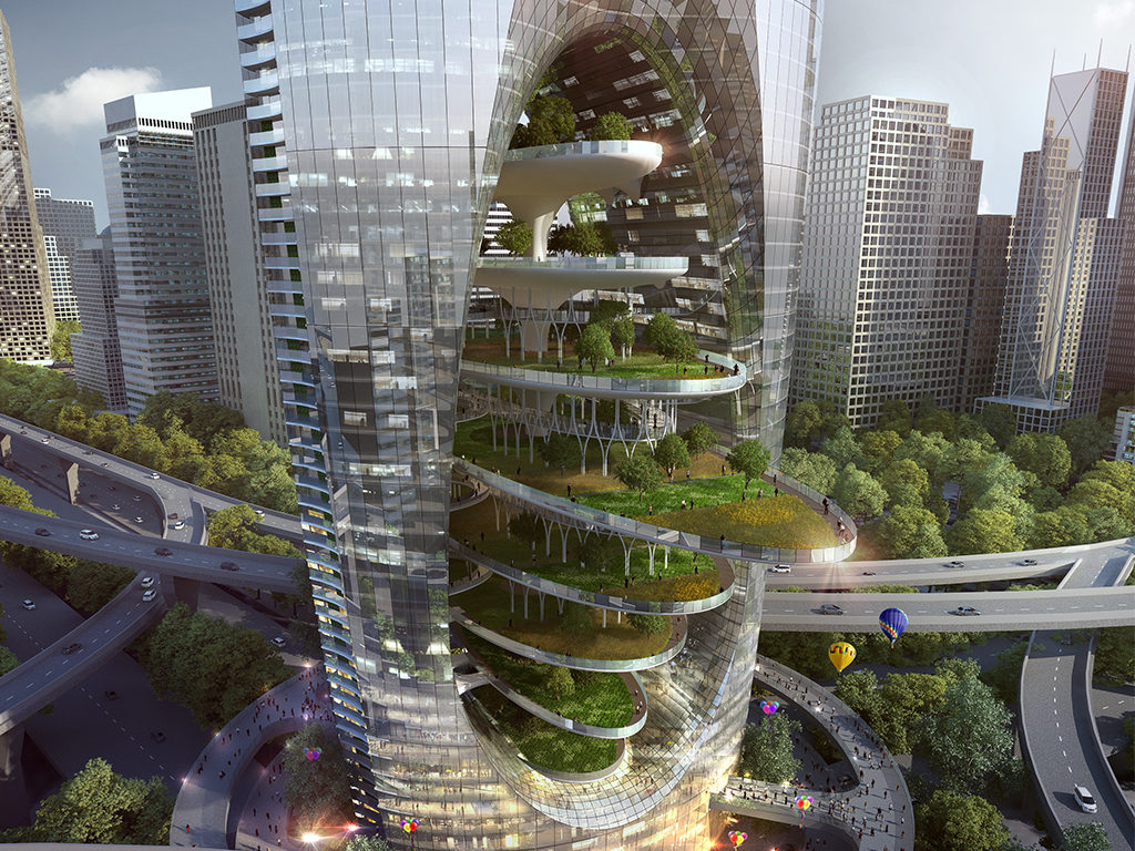 Vertical Sustainable City - BKV Group - High-Rise Architecture