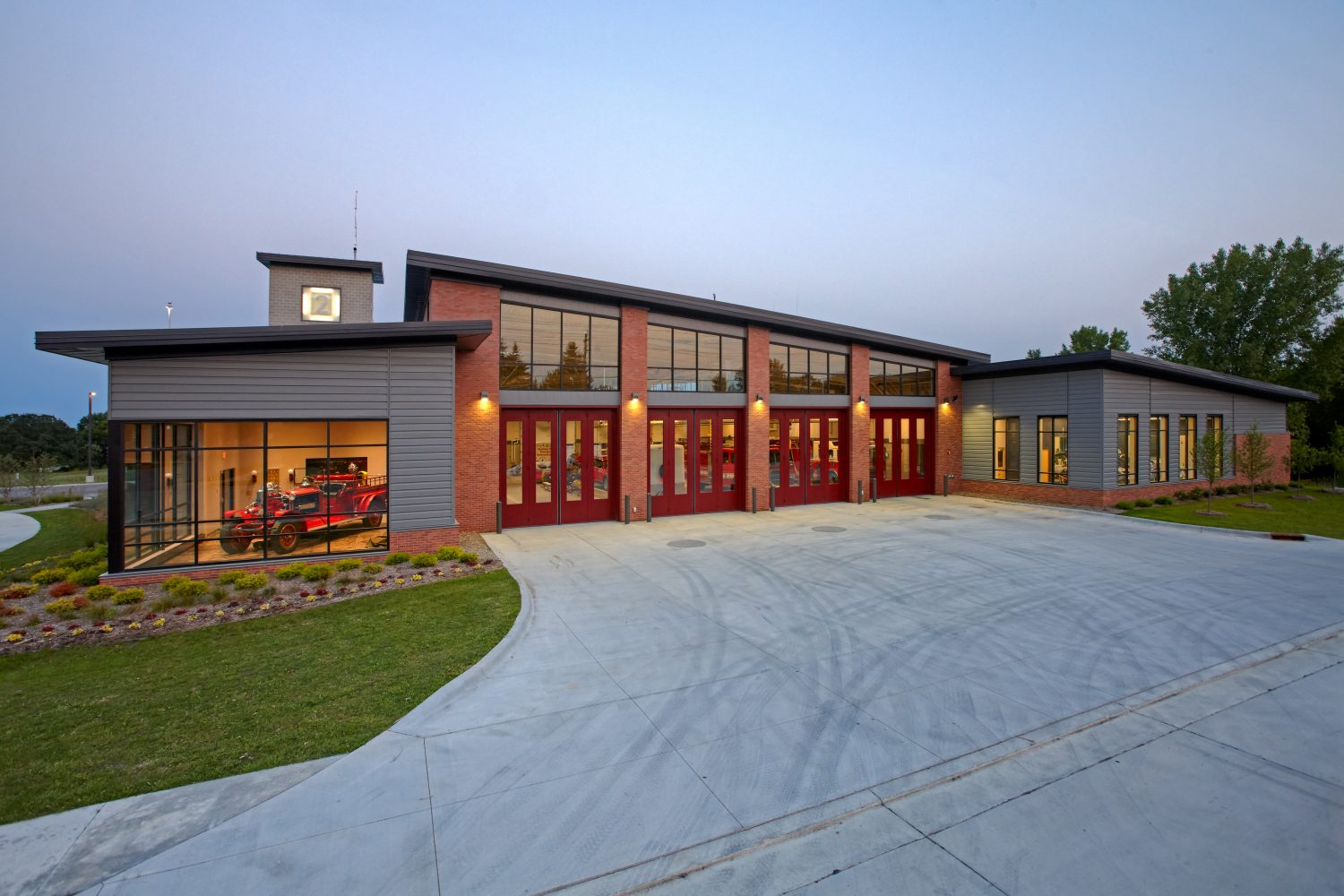 Fire Station Design BKV Group   RochesterFS2 E H 16 