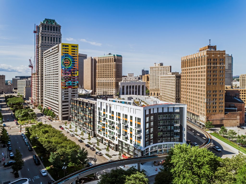 City Club Apartments Detroit Michigan