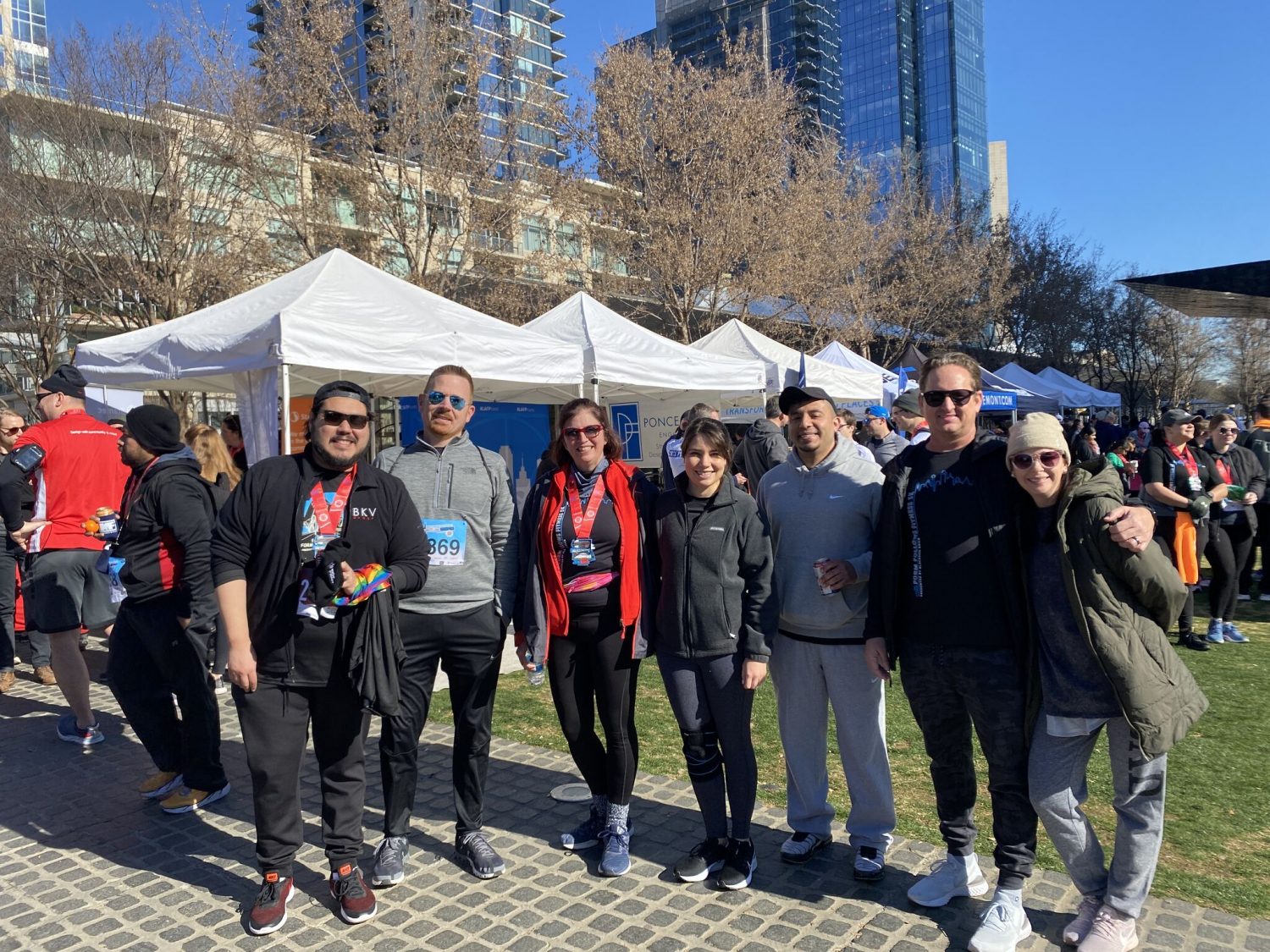 Dallas Takes Part In Form Follows Fitness 5K BKV Group